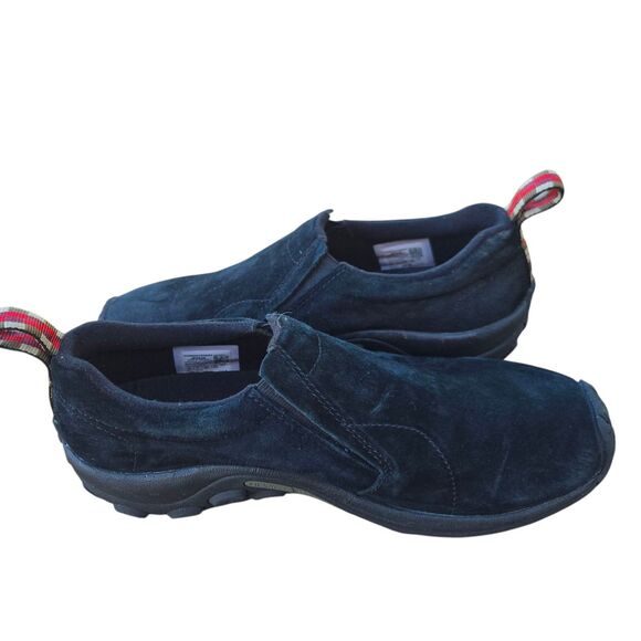 Merrell Jungle Moc Women's Size 9.5 Slip On Shoe Midnight Black Walking J60826 - Picture 7 of 15